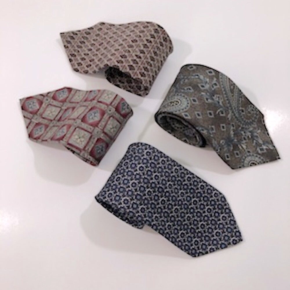 Four Neck Ties (3 are silk)